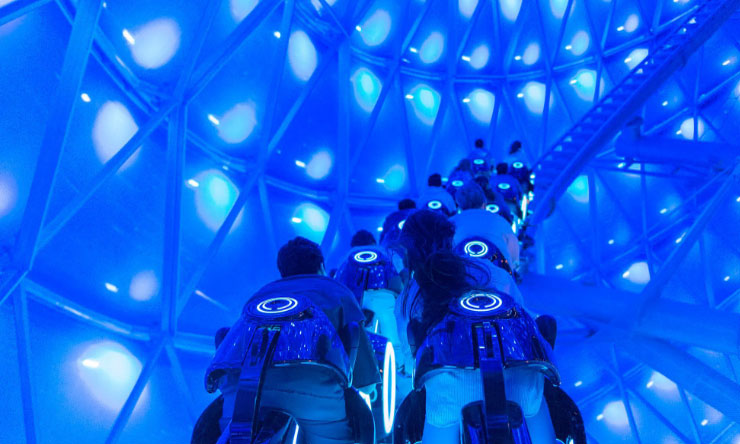 TRON Lightcycle Power Run